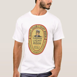 Marine-Verein-helles Bier-T - Shirt