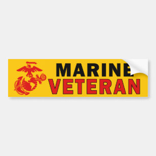 Marine Veteran Autoaufkleber
