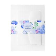 Marine-Vintage botanische mit Blumenhochzeit