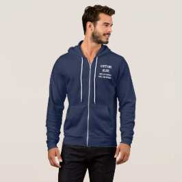 MARINE-VOLLER ZIPHOODIE der kundenspezifischen die Hoodie