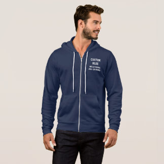 MARINE-VOLLER ZIPHOODIE der kundenspezifischen die Hoodie