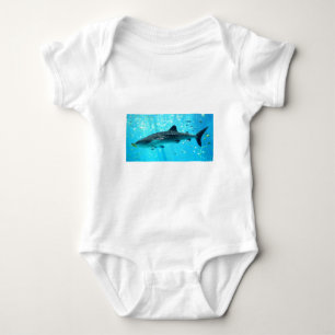 Marine Water Chic Stilvoll Cooler Blauwal-Hai Baby Strampler