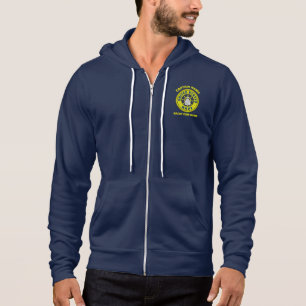 Marineblau Anchor nautischer Kapitän segelt Sommer Hoodie
