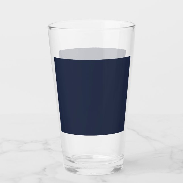 Marineblau Glas (Vorderseite)