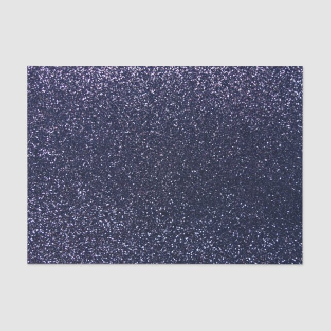 Marineblau-Glitter Seidenpapier (Vorderseite)