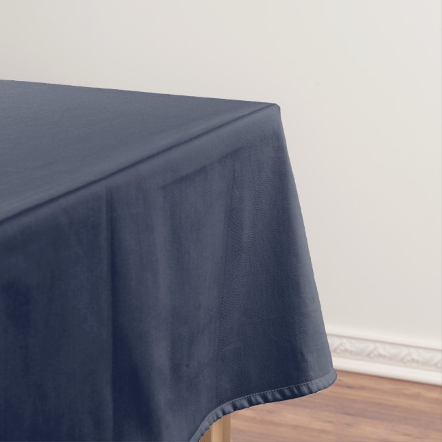 Marineblau Tischdecke (Beispiel)