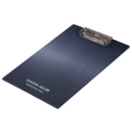 Marineblaue metallische Hintergrundfarbe  Klemmbrett