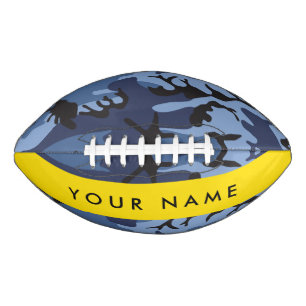 Marineblaue Tarnung Ihren Namen personalisieren Football