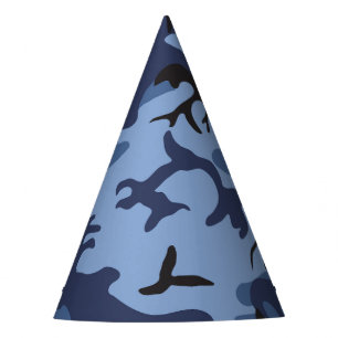 Marineblaue Tarnung, Militär, Armee Partyhütchen