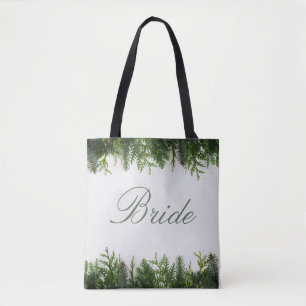Marineblaue und roségraue florale Braut-Tasche