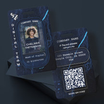 Marineblaue Unternehmenslogo-Mitarbeiter-Korporate
