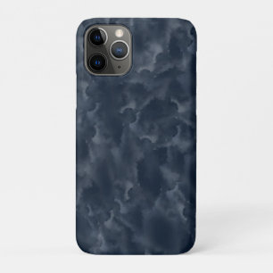 Marineblauer abstrakter Wasserfarb-Fleck Elegant C Case-Mate iPhone Hülle