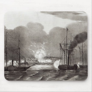 Marinebombardierung von Vera Cruz Mousepad