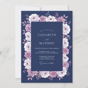 Marinebraut Noble Winterhochzeit Einladung