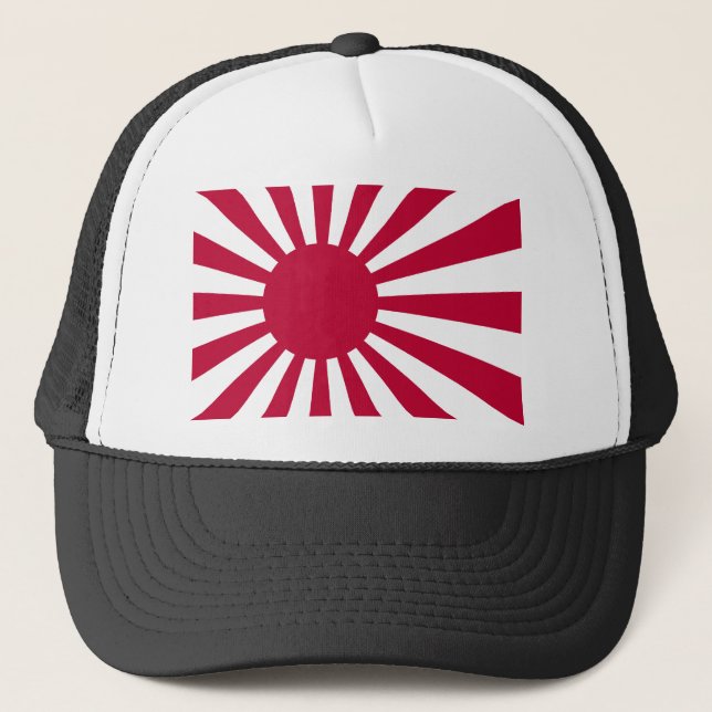 Marinefahne von Japan, Japan Truckerkappe (Vorderseite)