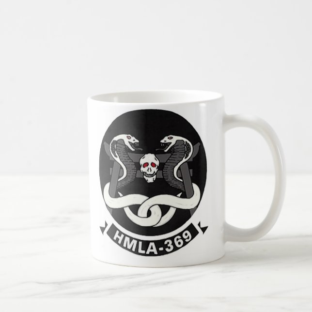 Marinehubschrauber-Licht-Angriff Squadron-369 Kaffeetasse (Rechts)