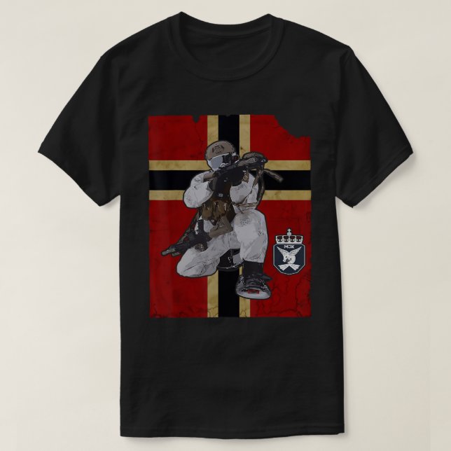 Marinejeger Norwa T-Shirt (Design vorne)