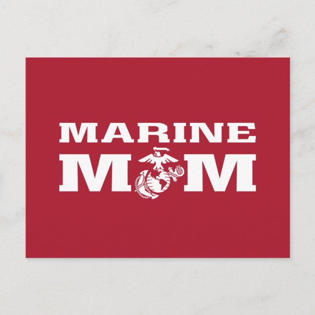MarineMama Feiertagspostkarte (Vorderseite)