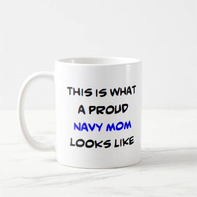Marinemama Kaffeetasse (Links)
