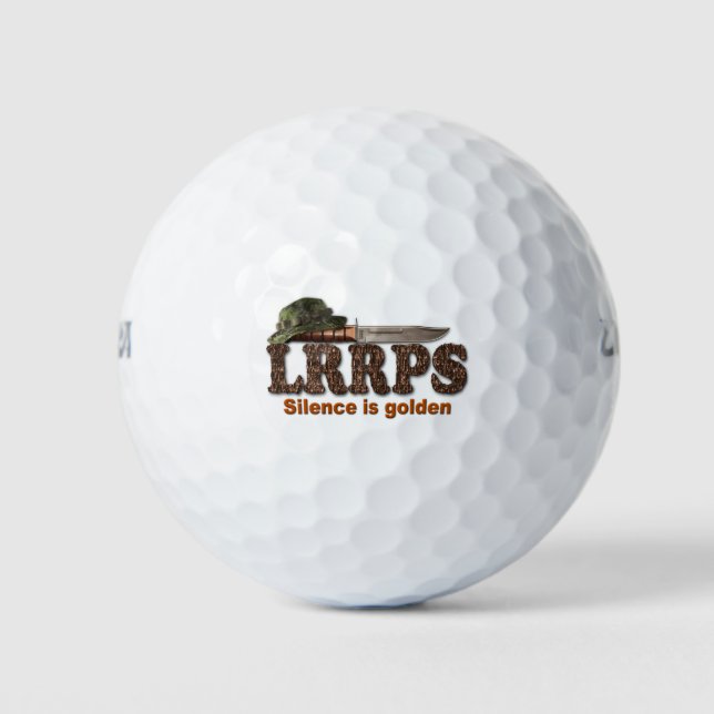 Marinemarine der Armee Militär LRP LRPS Golfball (Vorderseite)