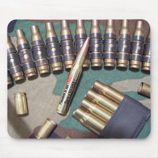 Marinemarine der Militärarmee Marines Veteranen Mousepad (Vorne)