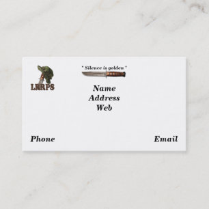 Marinemarine Marines Ranger lrps lrrp sof Visitenkarte