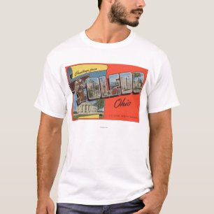 Marinereserve-Gebäude Toledos, Ohio - US T-Shirt