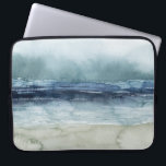 Mariner's Mist - Shoreline Laptopschutzhülle<br><div class="desc">Mariner's Mist I von Grace Popp. Die Uferlinie mit farbenfrohen Blautönen und Tönen und einem zarten Himmel.</div>