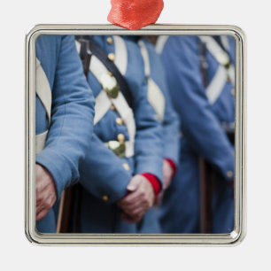 Marines aus der Zeit des US-Bürgerkriegs, Militär Silbernes Ornament
