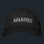 MARINES BESTICKTE KAPPE<br><div class="desc">MARINES</div>
