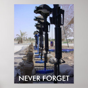 Marines  Fallen Soldiers Poster