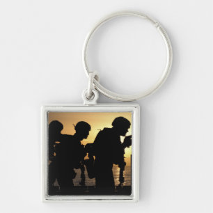 Marines feuern 9mm Handfeuerwaffen Schlüsselanhänger