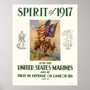Marines - Geist von 1917 Poster