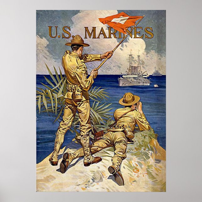 Marines Poster (Vorne)