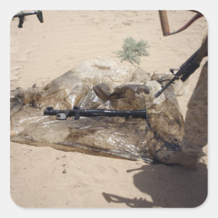 Marines Quadratischer Aufkleber