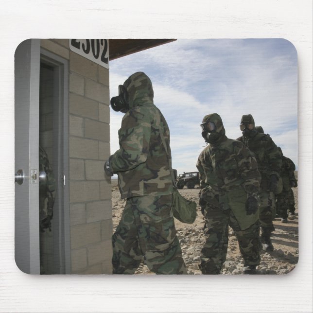 Marines und Seeleute legen sich in die Gaskammer e Mousepad (Vorne)