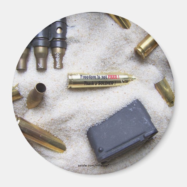 Marines Veterans Vets Magnet (Vorne)