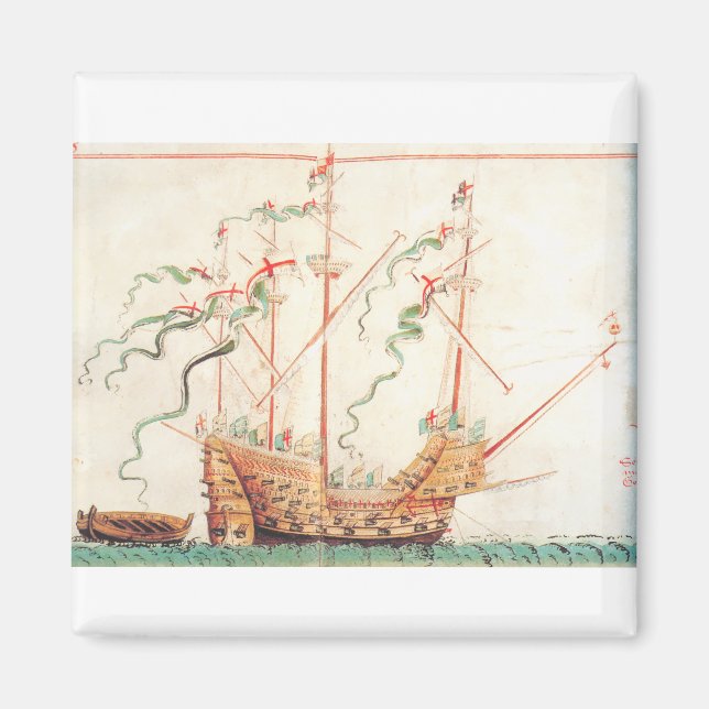 Marineschiff Magnet (Vorne)