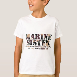 Marineschwester-antwortender Anruf T-Shirt