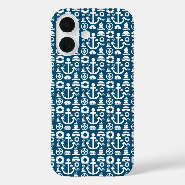 Marinesoldat Element Meer Muster Case-Mate iPhone Hülle (Rückseite)