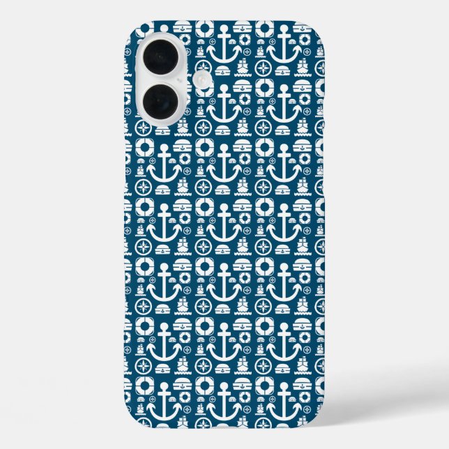 Marinesoldat Element Meer Muster Case-Mate iPhone Hülle (Rückseite)