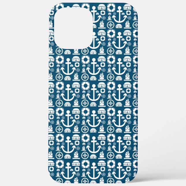 Marinesoldat Element Meer Muster Case-Mate iPhone Hülle (Rückseite)