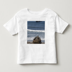 Marinesoldaten nehmen die Ankunft vorweg Kleinkind T-shirt