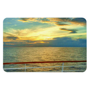 Marinesonnenaufgang horizontal magnet