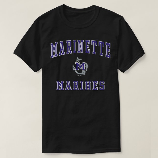 Marinette Highschool Marines T-Shirt (Design vorne)