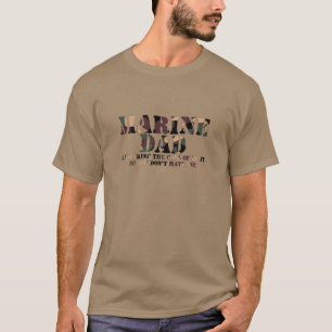 MarineVater-antwortender Anruf T-Shirt