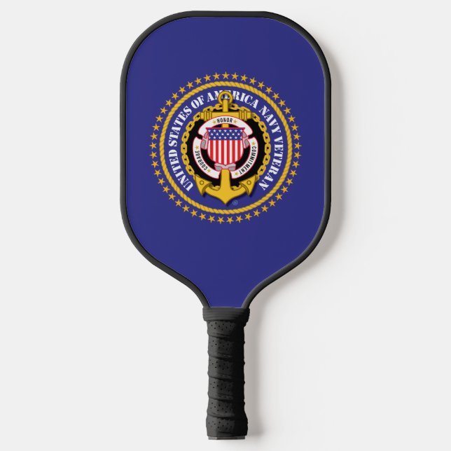 Marineveteran Pickleball Schläger (Vorderseite)