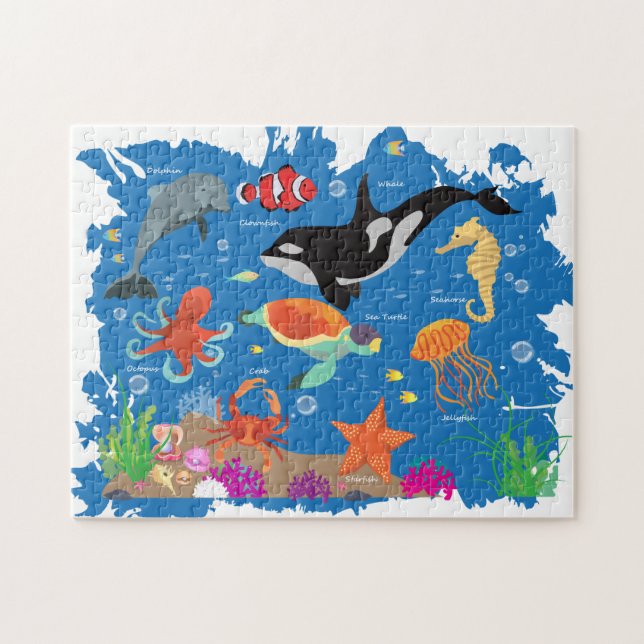 Marinewelt Puzzle (Horizontal)