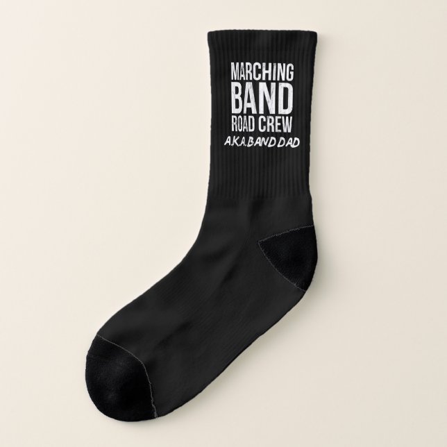 Marinierband Road Crew Band Vater Socken (Links - Außen)