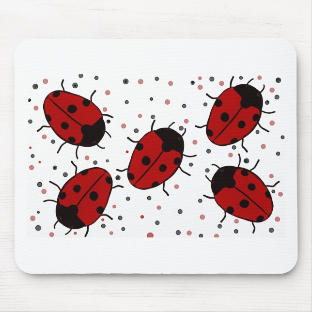 Marinkäfer Mousepad (Vorne)